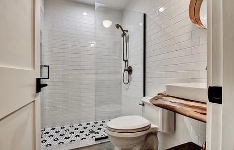 Condo Subway Tile Bath