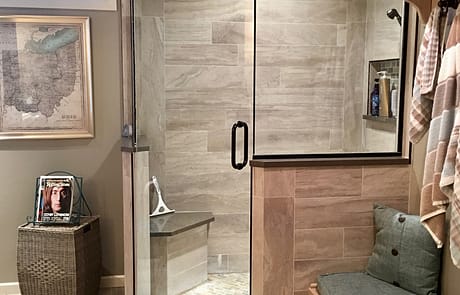 Luxury Tile Corner Shower