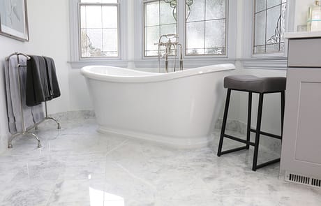 Marble Bath White