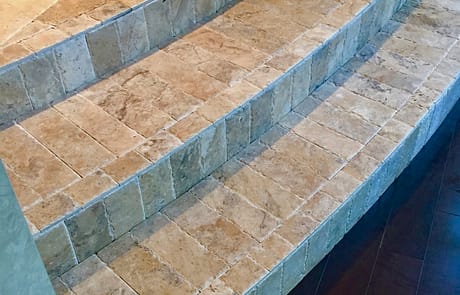 Fusillo Tile and Stone Wine Cellar Canfield Ohio