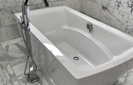 Marble Master Bath and Tub