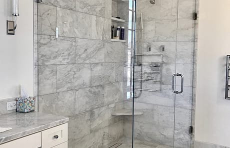 Marble Shower Bath